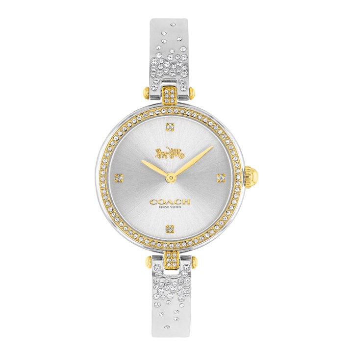 Coach 14503652 Park Two Tone Bangle/Bracelet Watch - W43142