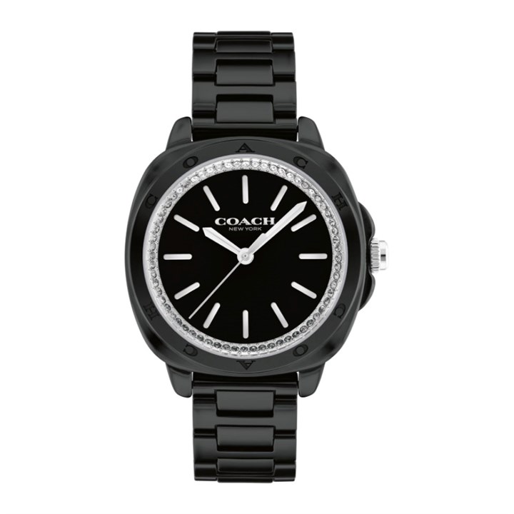 Coach 14504406 Kitt Black Ceramic Bracelet Watch - W43144