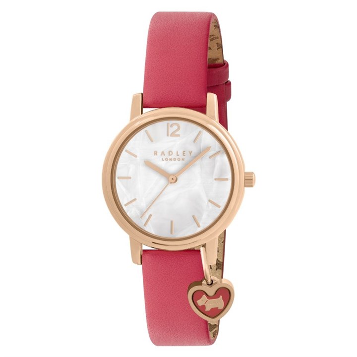 Radley RY21774A Pink Leather Strap Watch - W51447