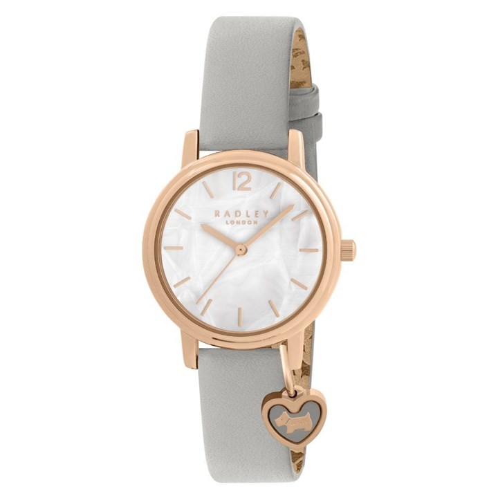 Radley RY21758A Grey Leather Strap Watch - W51448