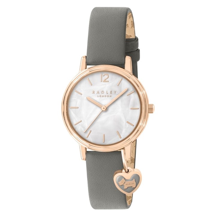 Radley RY21794A Grey Leather Strap Watch - W51455