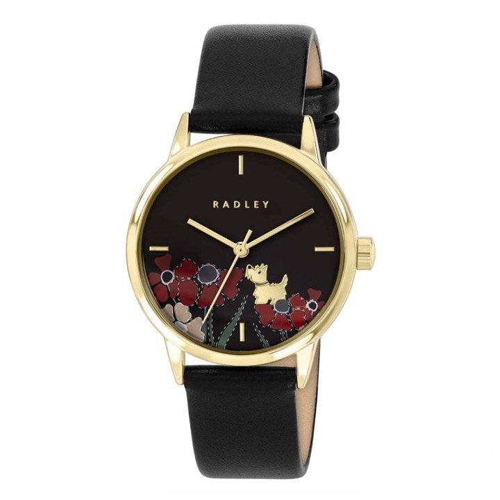 Radley RY21906A Black Leather Strap Watch - W51548