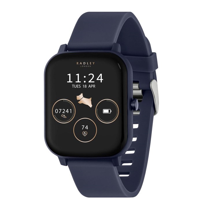 Radley RYS46-2172 Series 46 Blue Silicone Strap Smartwatch - W51593