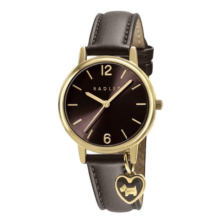 Radley RY22080A Dark Oak Leather Strap Watch - W51626