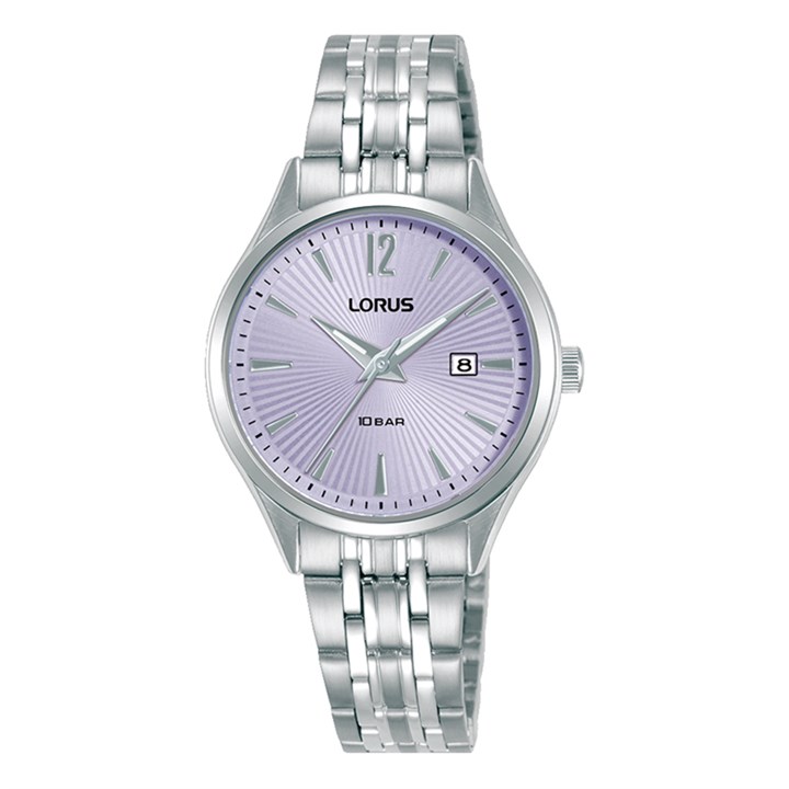 Lorus RJ299BX9 Lilac Dial Bracelet Watch - W58221