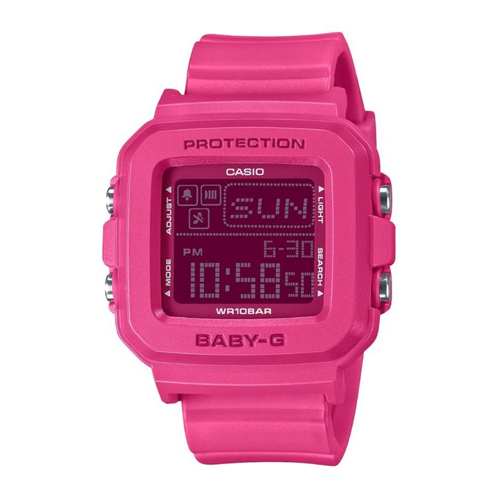 Casio Baby-G BGD-10K-4ER Digital Pink Strap Watch - W59179