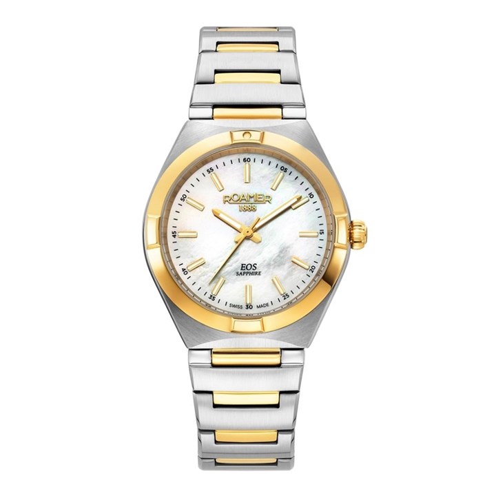 Roamer 982847 47 20 20 Eos Classic Two Tone Bracelet Watch - W60284