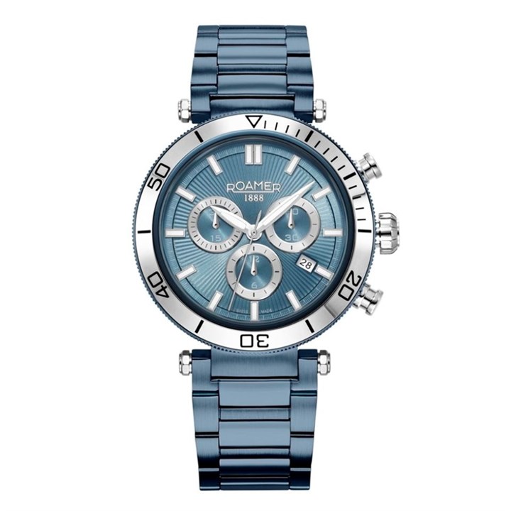 Roamer 994837 41 45 20 Toscana Blue Bracelet Watch - W60291