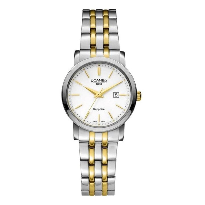 Roamer 709844 47 25 70 Classic Line Two Tone Bracelet Watch - W60302