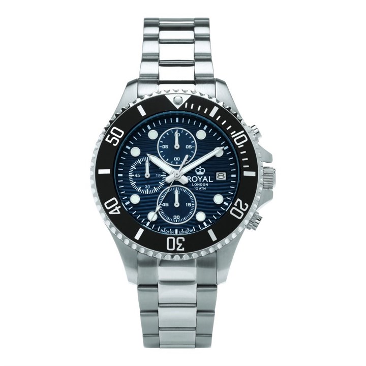 Royal London 41514-06 Chronograph Bracelet Watch - W61139