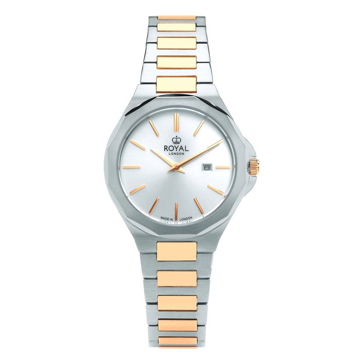 Royal London 21480-03 Two Tone Bracelet Watch - W61151