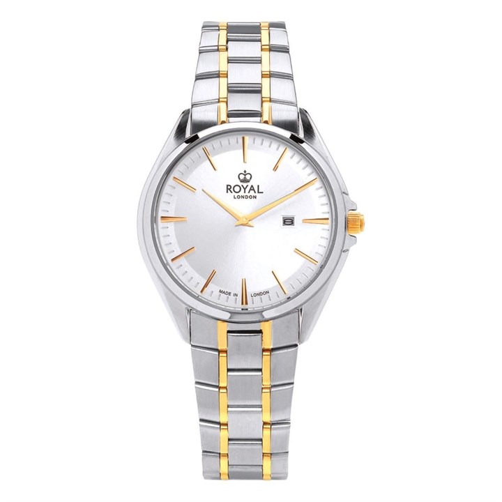 Royal London 21485-04 Two Tone Bracelet Watch - W61153
