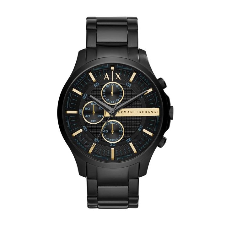 Armani Exchange AX2164 Black IP Chronograph Bracelet Watch - W6207