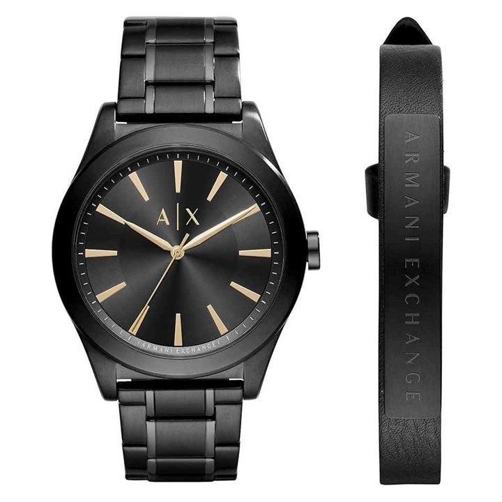 Armani Exchange AX7102 Watch And Bracelet Gift Set - W62104