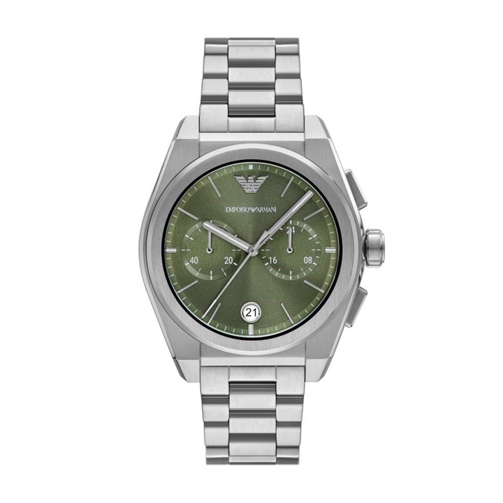Emporio Armani AR11640 Green Dial Bracelet Watch - W62192