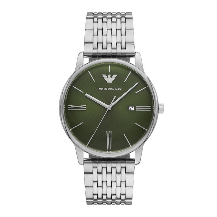Emporio Armani AR11644 Green Dial Bracelet Watch - W62207