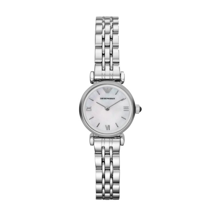 Emporio Armani AR1763 Stainless Steel Silver Dial Bracelet Watch - W62232