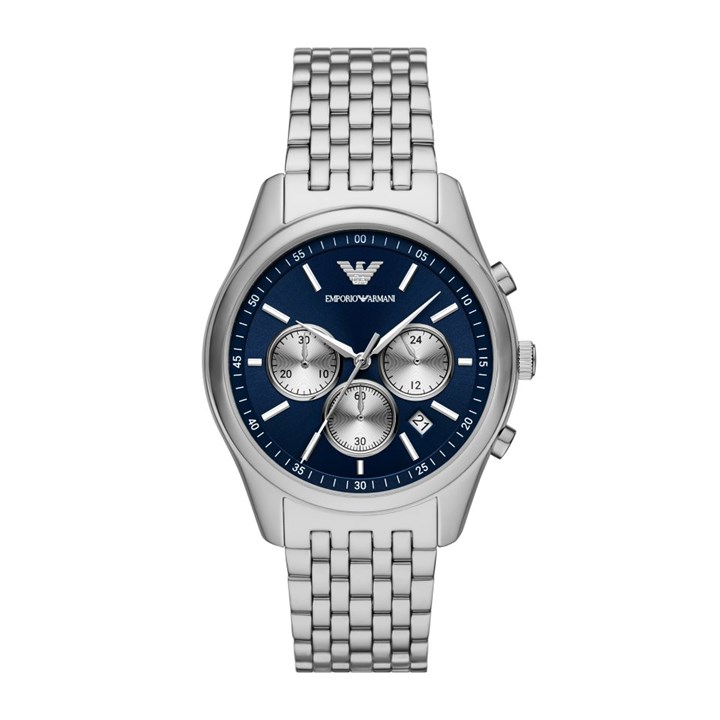Emporio Armani AR11582 Chronograph Blue Dial Bracelet Watch - W62245