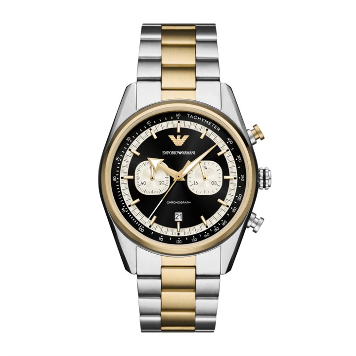 Emporio Armani AR11678 Chronograph Two Tone Bracelet Watch - W62246