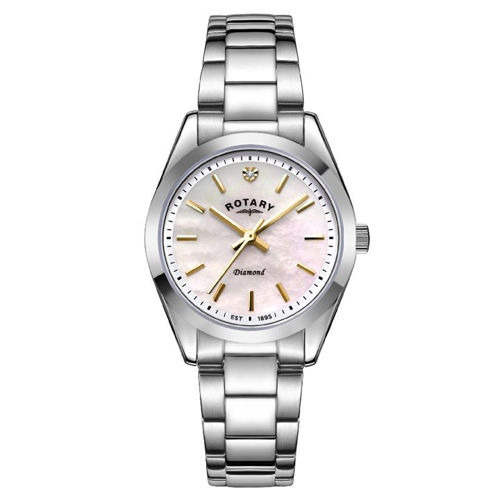 Rotary LB00315/41/D Diamond Set Bracelet Watch - W64111