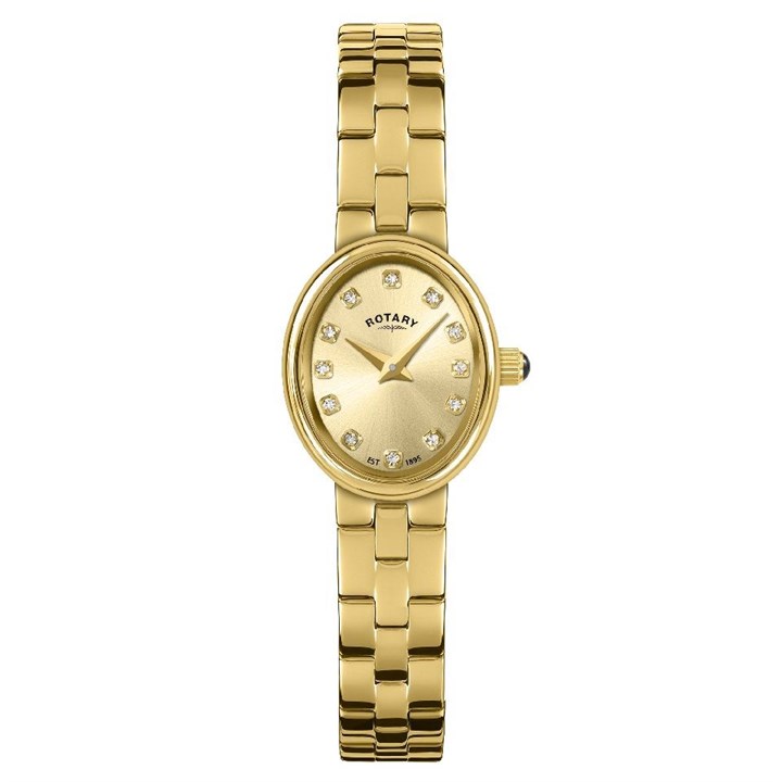 Rotary LB00290/12 Gold Plated Bracelet Watch - W64152