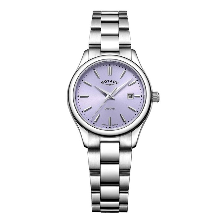 Rotary LB05092/75 Purple Dial Bracelet Watch - W64196