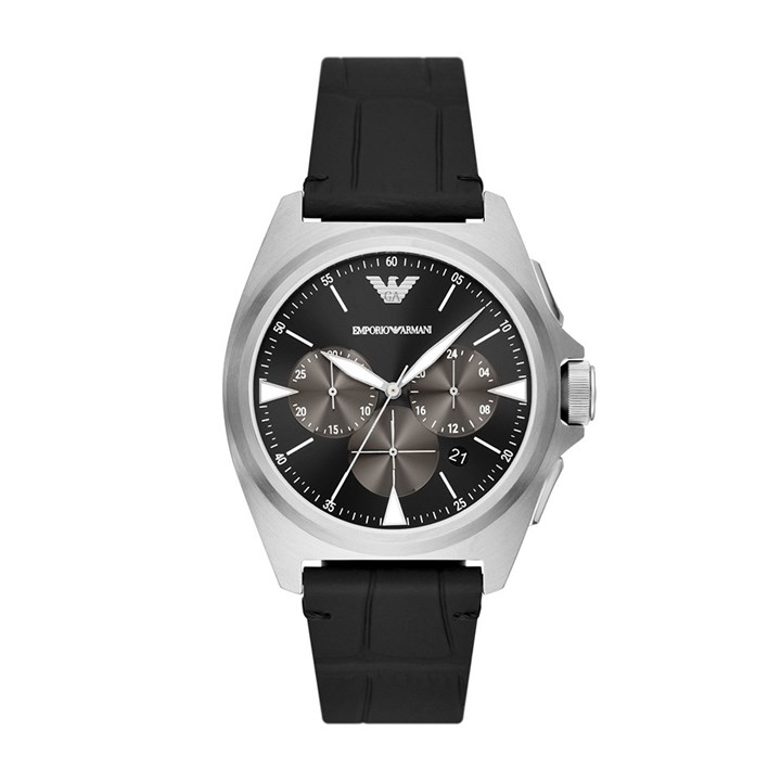 Emporio Armani AR11430 Chronograph Black Strap Watch - W65362