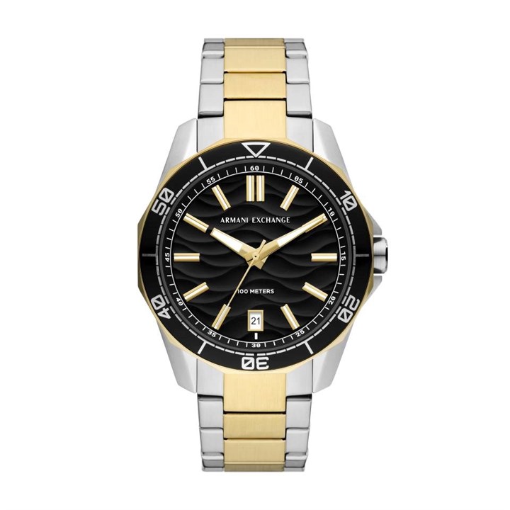 Armani Exchange AX1956 Spencer Two Tone Bracelet Watch - W65478