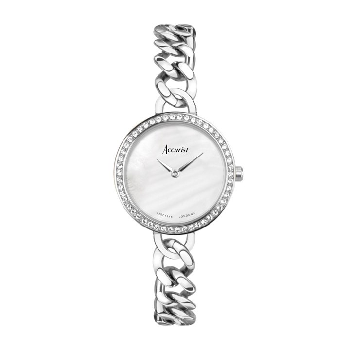 Accurist 78007 Stone Set Chain Bracelet Watch - W72166