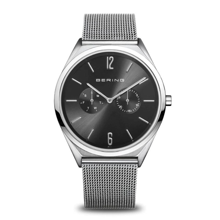 BERING 17140-002 Ultra Slim Mesh Bracelet Watch - W74215
