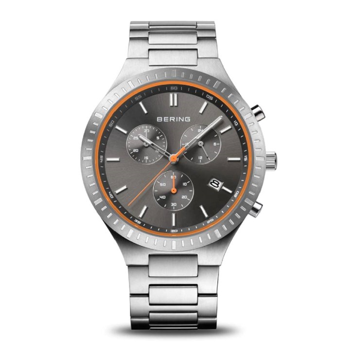 BERING 11743-709 Titanium Chronograph Bracelet Watch - W74260