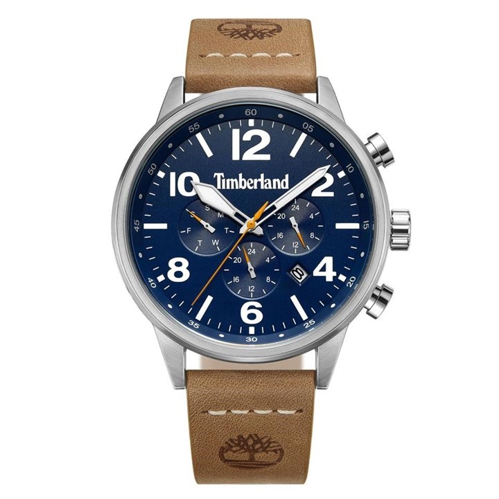 Timberland Myrtle Tan Leather Strap Watch - W76113