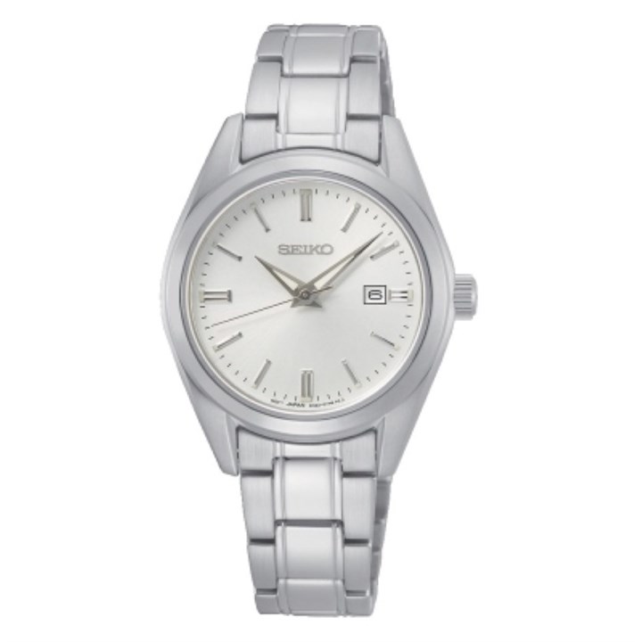 Seiko SUR633P1 White Dial Bracelet Watch - W7873