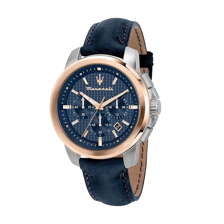 Maserati R8871621015 Successo Chronograph Two Tone Watch - W81235