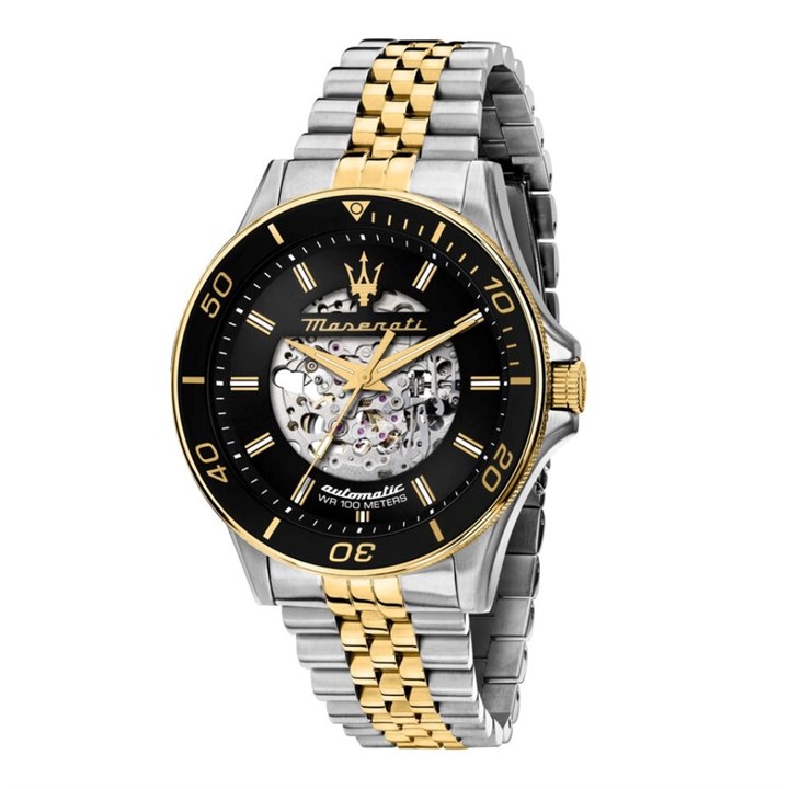 Maserati R8823140010 Sfida Automatic Two Tone Bracelet Watch - W81319