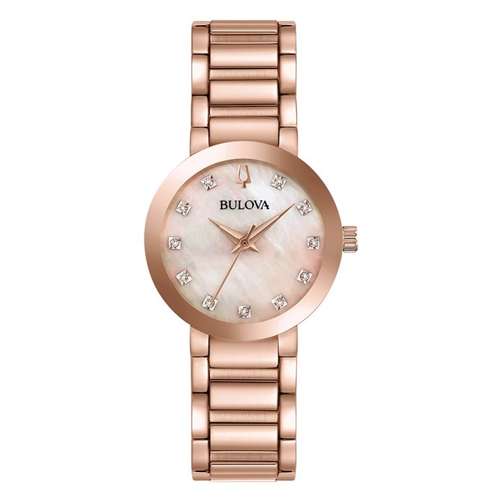 Bulova 97P132 Modern Diamond Set Bracelet Watch - W83117