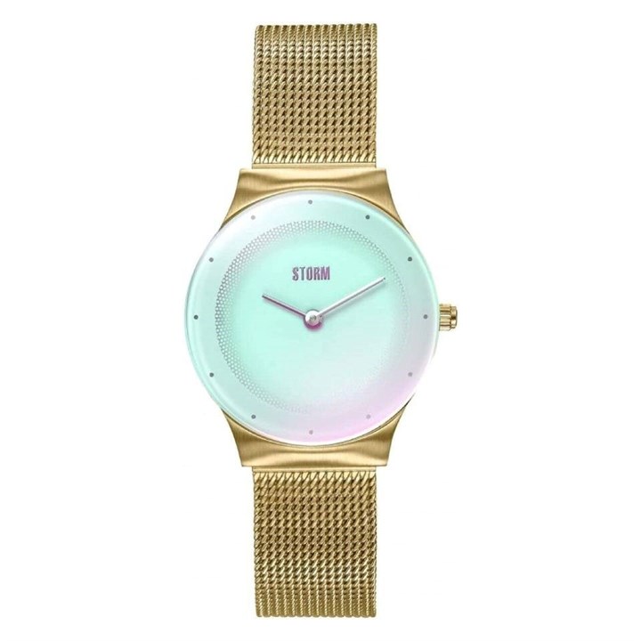 STORM 47452/GD Mini Terelo Gold Ice Mesh Bracelet Watch - W87288