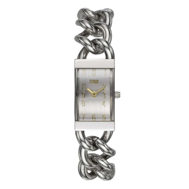STORM 47503/S Sansa Silver Link Bracelet Watch - W87393