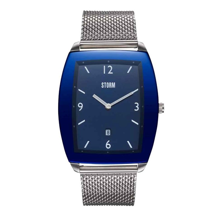 STORM 47527/B Zyone Blue Mesh Bracelet Watch - W87400