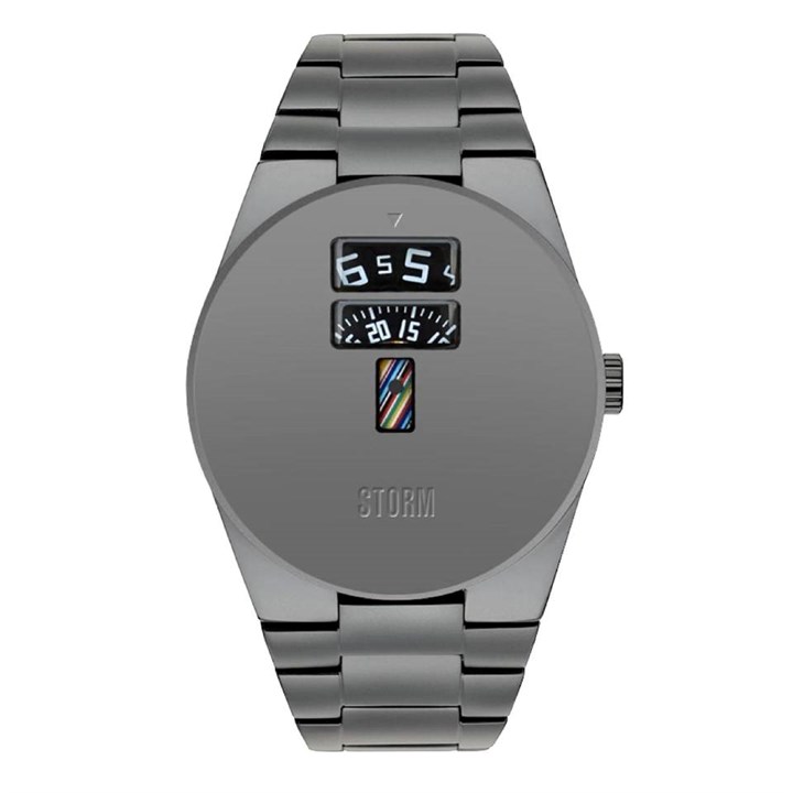 STORM 47556/IP/GY Oston IP Matt Grey Bracelet Watch - W87464