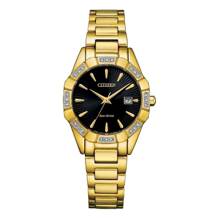 Citizen EW2652-55E Eco-Drive Diamond Bracelet Watch - W92175