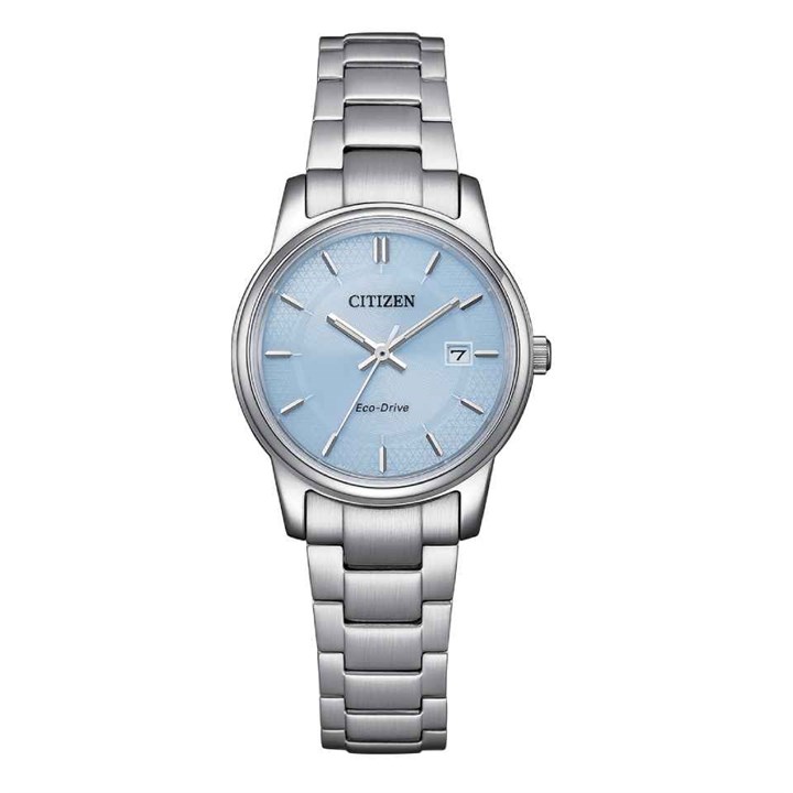 Citizen EW2318-73L Eco-Drive Blue Dial Bracelet Watch - W92188