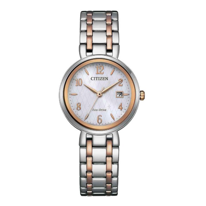 Citizen EW2696-84A Two Tone Eco-Drive Bracelet Watch - W92192