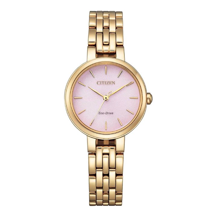 Citizen EM0993-82X L Silhouette Eco-Drive Rose Tone Bracelet Watch - W92217