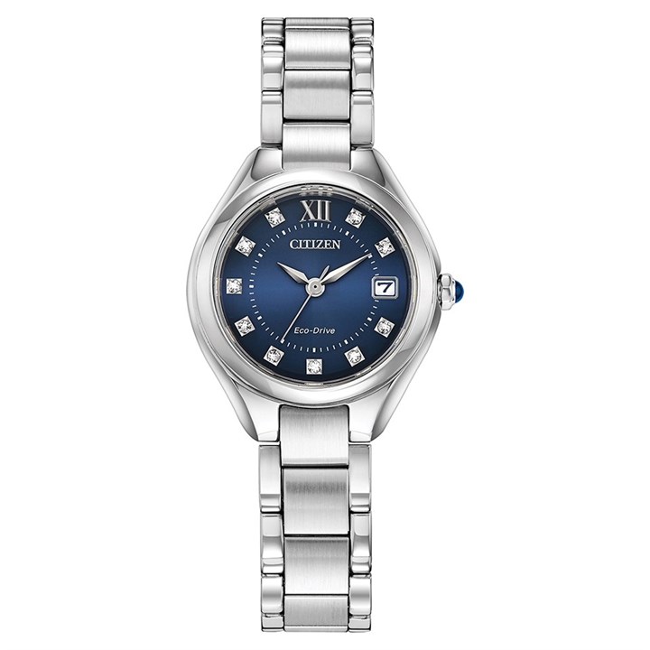 Citizen EW2540-83L Silhouette Crystal Eco-Drive Bracelet Watch - W92969