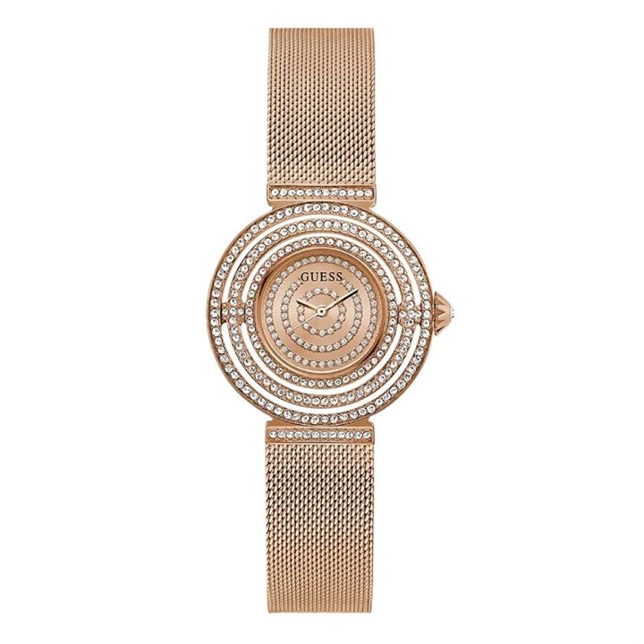 GUESS GW0550L3 Dream Stone Set Mesh Bracelet Watch - W96360