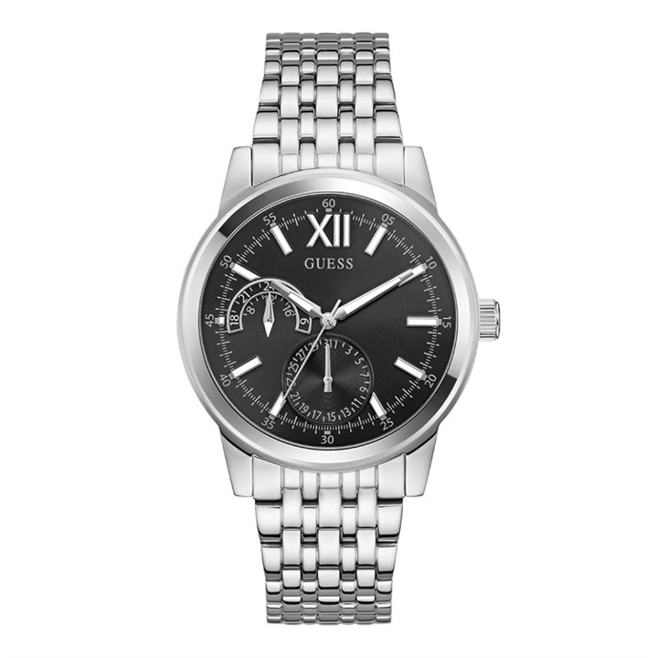 GUESS GW0976G1 Emerson Black Dial Bracelet Watch - W96444