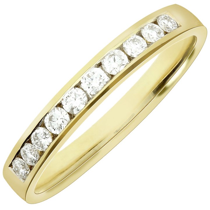 Polar Fire 18ct Gold Diamond Eternity Ring - 1/3ct - X11151