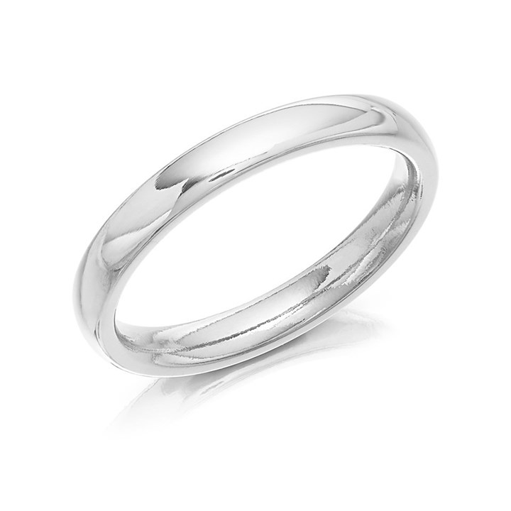 Platinum Court Wedding Ring - 2.5mm - X20185