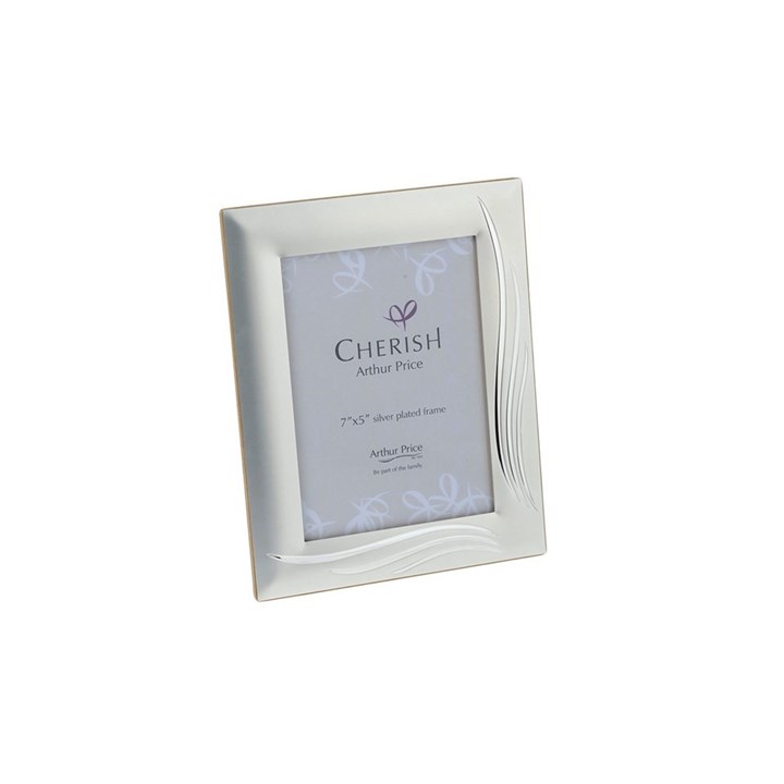 Cherish Silver Plated Matt Photo Frame - X90128